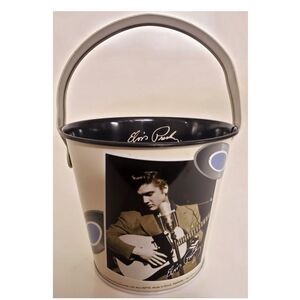 Elvis Presley The King of Rock n Roll Miniature Metal Pail